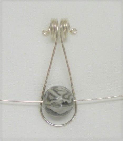 Judy Larson's Make Simple Wire Slide Bails - , Findings & Components, Toggles & Clasps, Earwire & Headpin, Coiling, Coiling Wire, Wire Coiling, simple slide bails